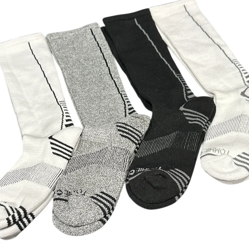 NWT TOMMIE‎ COPPER ULTRATEMP Over The Calf Compression Socks 4-Pack Size 4-6.5
